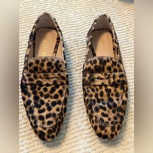 women’s Stuart Weitzman Leopard Loafers